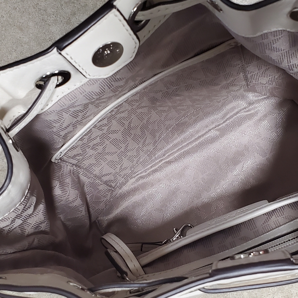 Michael Kors Dottie Embossed Python Leather Large… - image 5